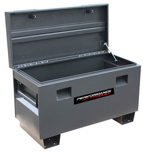 large aluminum lockable storage boxes